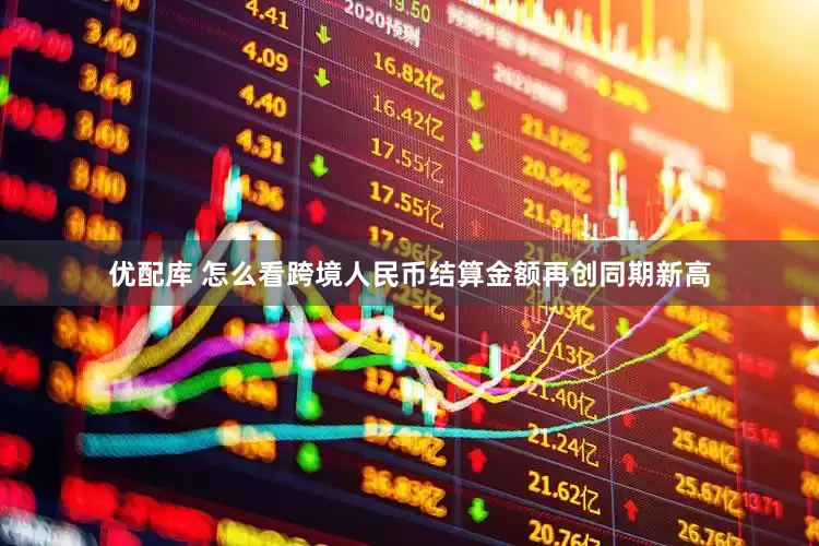 优配库 怎么看跨境人民币结算金额再创同期新高
